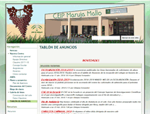 Tablet Screenshot of ceipmarujamallo.com